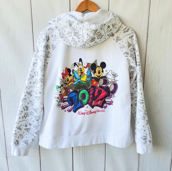 Disney Jackets & Blazers - Vintage Disney white jacket 2012